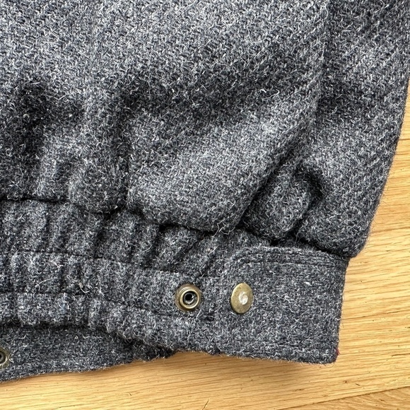 Vintage Zero King All Pure Wool Bomber Jacket Mens Size 40 Lined Made In USA - Picture 7 of 15